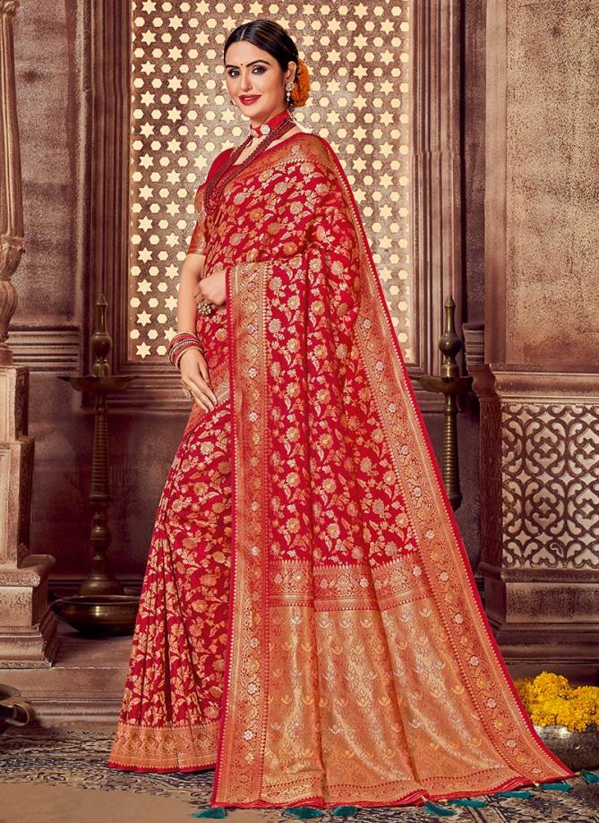 NAKSHATRA SILK 2 Exclusive Festive Wear Silk With Rolex Zari Rich Pallu Saree Collection